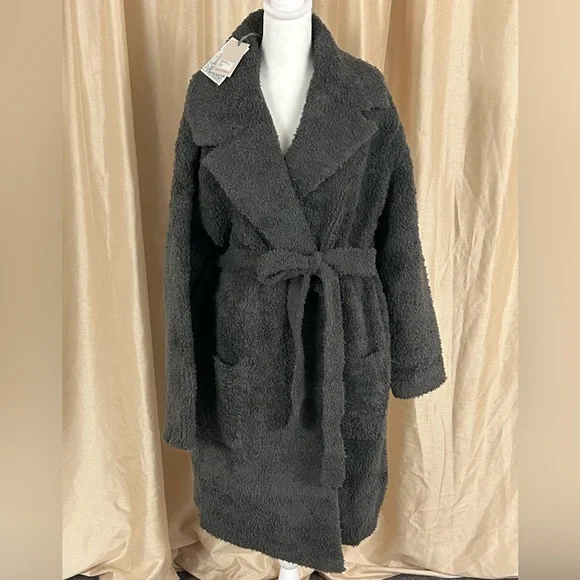 NWT Barefoot Dreams CozyChic Teddy Coatigan Anchor - Picture 3 of 15